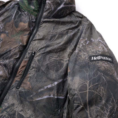 Hellrazor RIPSTOP REVERSIBLE DOWN JACKET ヘルレイザー リップストップ リバーシブル ダウン ジャケット 01125AW0101【メンズ ダウンジャケット リバーシブル 防寒 25FW】