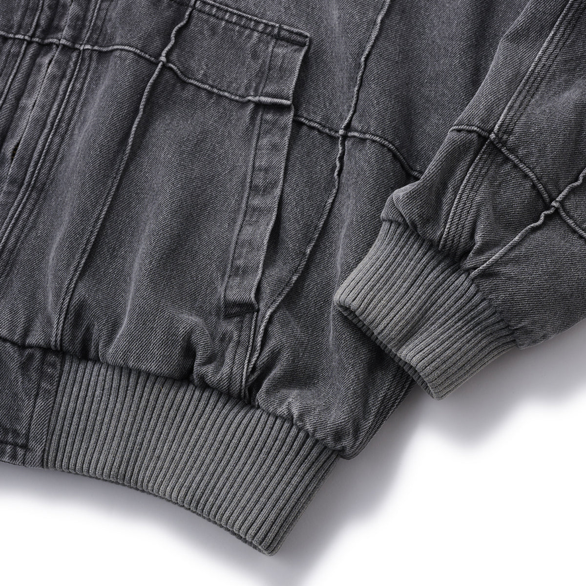 Hellrazor BLOCK DENIM JACKET ヘルレイザー ブロック デニムジャケット 01125AW0105【メンズ アウター デニム ジャケット 25FW】