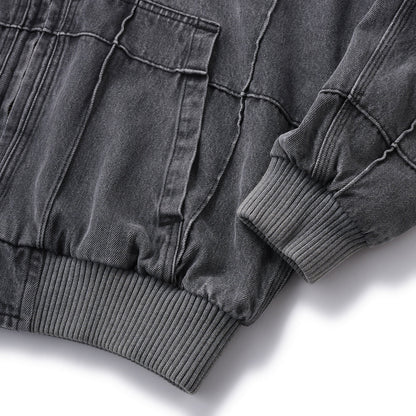 Hellrazor BLOCK DENIM JACKET ヘルレイザー ブロック デニムジャケット 01125AW0105【メンズ アウター デニム ジャケット 25FW】