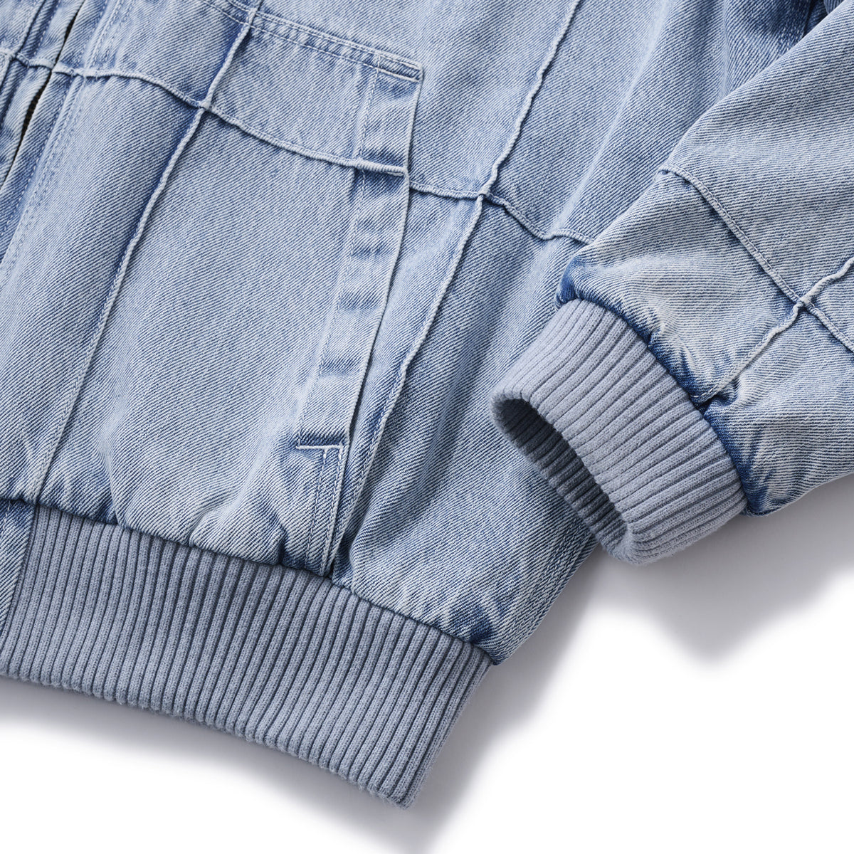 Hellrazor BLOCK DENIM JACKET ヘルレイザー ブロック デニムジャケット 01125AW0105【メンズ アウター デニム ジャケット 25FW】