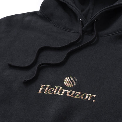 Hellrazor CAMO TRADEMARK LOGO PULLOVER HOODIE ヘルレイザー カモトレードマーク ロゴ プルオーバーフーディー 01125AW0207【メンズ フーディ パーカー ロゴ 25FW】