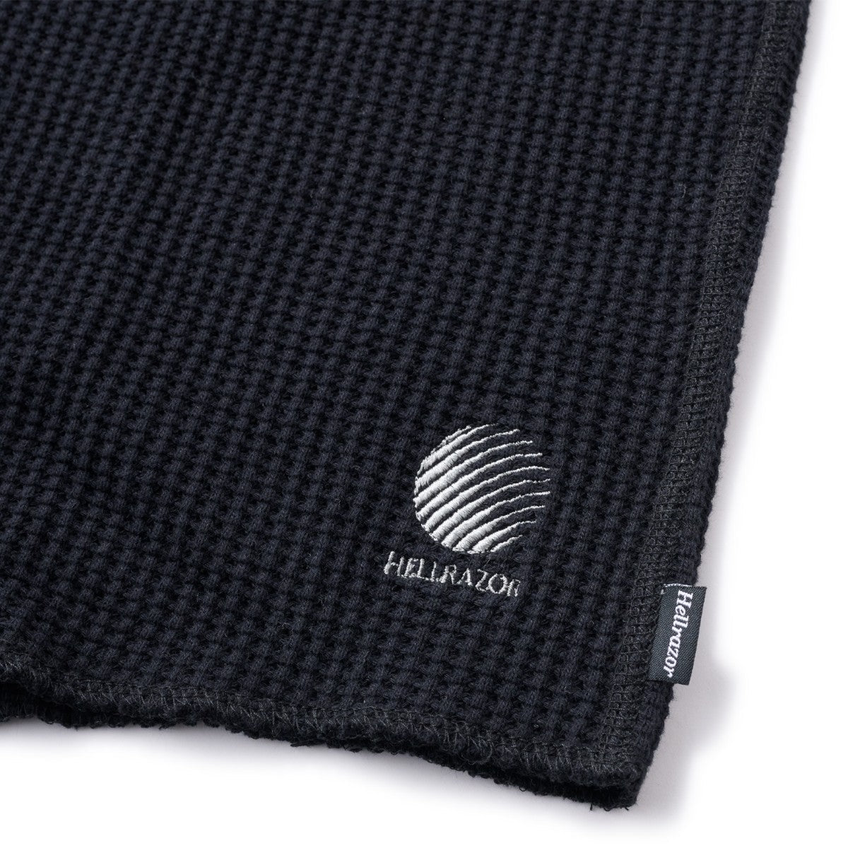 Hellrazor WAFFLE LS SHIRT ヘルレイザー ワッフル ロングスリーブ シャツ 01125AW0301【メンズ 長袖 Tシャツ カットソー  ロゴ 25FW】