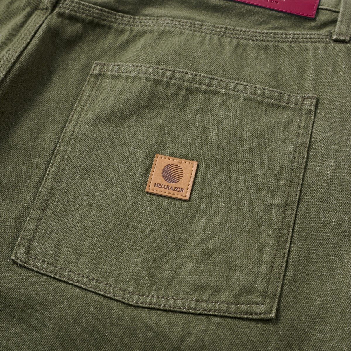 Hellrazor BAGGIE DENIM PANTS ヘルレイザー バギー デニム パンツ 01125AW0404【メンズ デニムパンツ ワイド バギーシルエット 25FW】