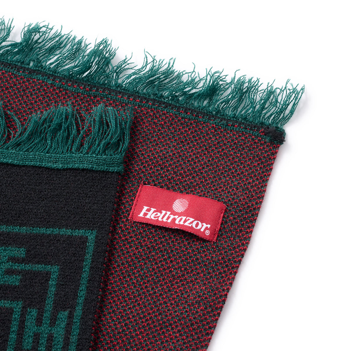 Hellrazor ALL TO MY PEOPLE MUFFLER ヘルレイザー オールトゥマイピープル マフラー 01125AW0803【メンズ マフラー ウーブン グラフィック 25FW】