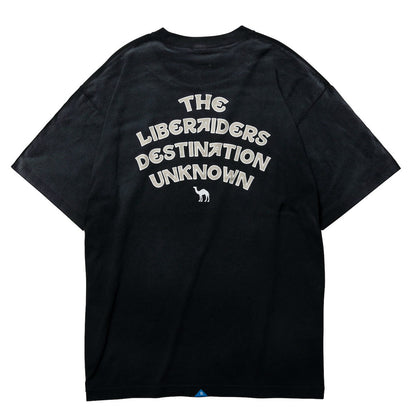 Liberaiders CAMEL TEE リベレイダース キャメル ティー 77602【メンズ Tシャツ 半袖 ロゴ バックプリント ヴィンテージテイスト 25FW】