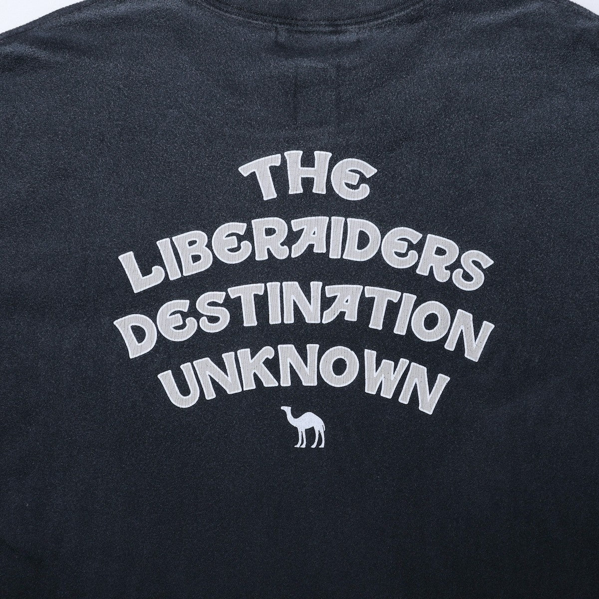 Liberaiders CAMEL TEE リベレイダース キャメル ティー 77602【メンズ Tシャツ 半袖 ロゴ バックプリント ヴィンテージテイスト 25FW】