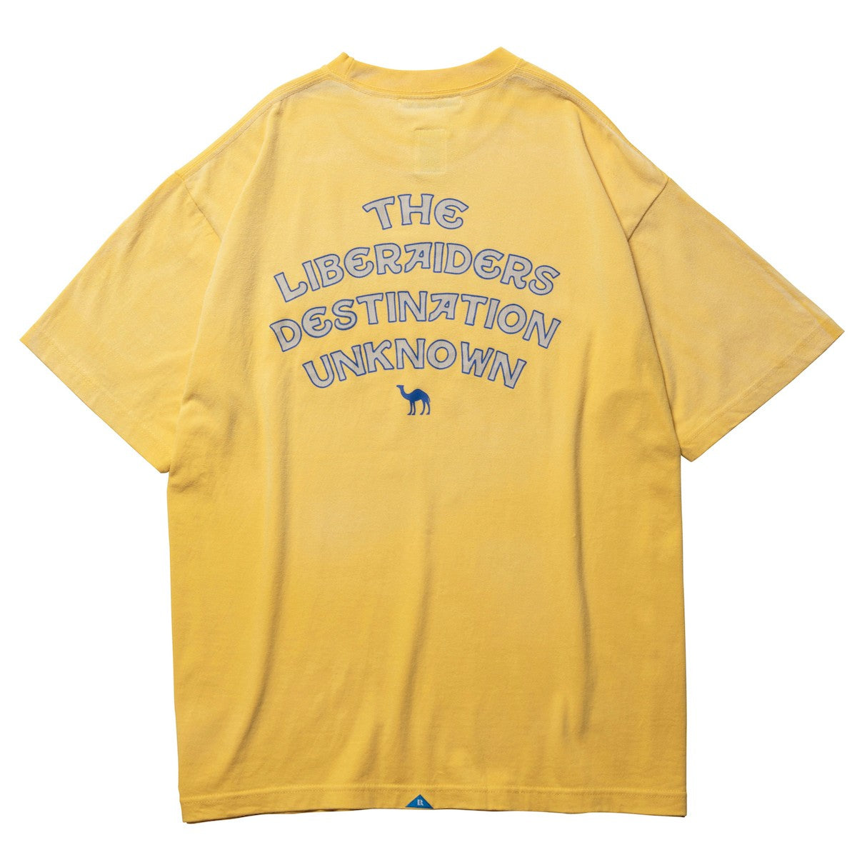 Liberaiders CAMEL TEE リベレイダース キャメル ティー 77602【メンズ Tシャツ 半袖 ロゴ バックプリント ヴィンテージテイスト 25FW】