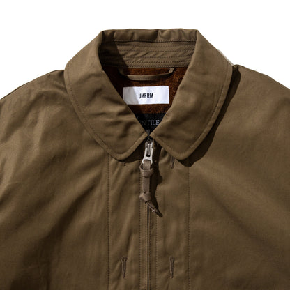 UNFRM OUTDOOR STANDARD VENTILE FLIGHT JACKET ユニフォームアウトドアスタンダード ベンタイル フライトジャケット AW-1151【メンズ フライトジャケット ベンタイル ミリタリー 撥水 OCTA 軽量 25FW】