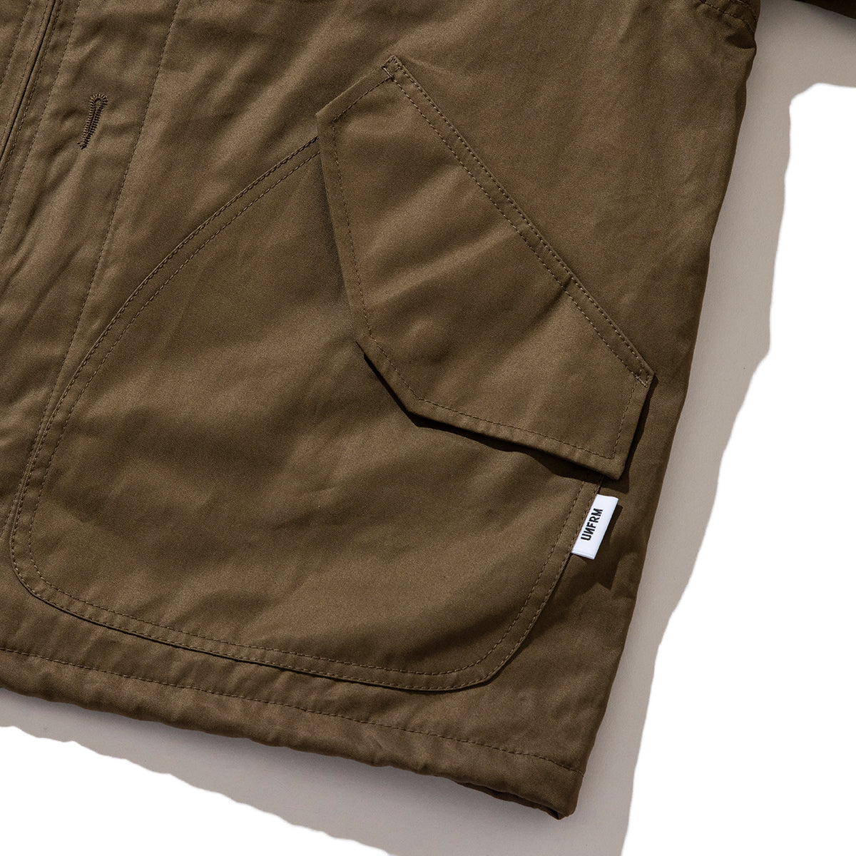 UNFRM OUTDOOR STANDARD VENTILE FLIGHT JACKET ユニフォームアウトドアスタンダード ベンタイル フライトジャケット AW-1151【メンズ フライトジャケット ベンタイル ミリタリー 撥水 OCTA 軽量 25FW】