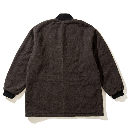 UNFRM OUTDOOR STANDARD BRITISH VINTAGE TWEED SPORTS COAT ユニフォームアウトドアスタンダード ブリティッシュ ヴィンテージ ツイード スポーツ コート AW-4157【メンズ アウター ツイードコート 保温性 25FW】