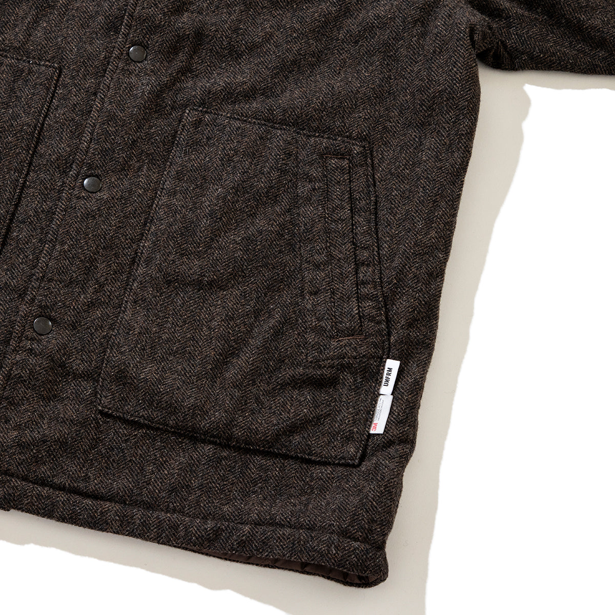 UNFRM OUTDOOR STANDARD BRITISH VINTAGE TWEED SPORTS COAT ユニフォームアウトドアスタンダード ブリティッシュ ヴィンテージ ツイード スポーツ コート AW-4157【メンズ アウター ツイードコート 保温性 25FW】