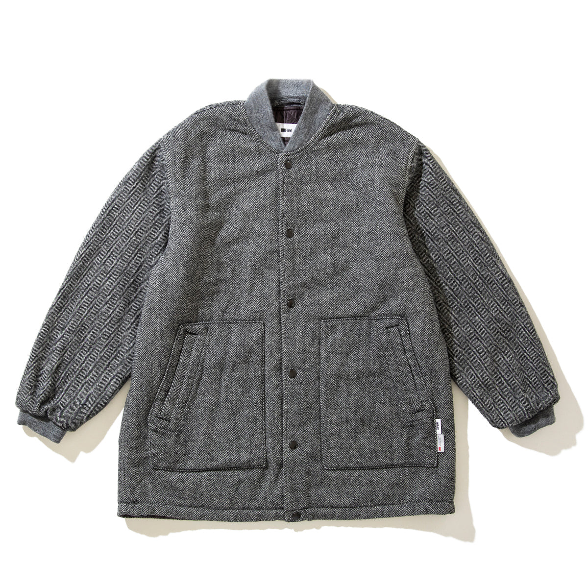 UNFRM OUTDOOR STANDARD BRITISH VINTAGE TWEED SPORTS COAT ユニフォームアウトドアスタンダード ブリティッシュ ヴィンテージ ツイード スポーツ コート AW-4157【メンズ アウター ツイードコート 保温性 25FW】