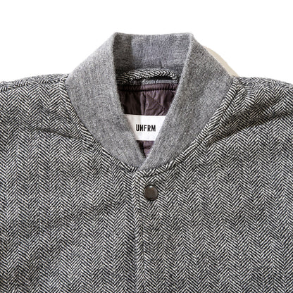 UNFRM OUTDOOR STANDARD BRITISH VINTAGE TWEED SPORTS COAT ユニフォームアウトドアスタンダード ブリティッシュ ヴィンテージ ツイード スポーツ コート AW-4157【メンズ アウター ツイードコート 保温性 25FW】