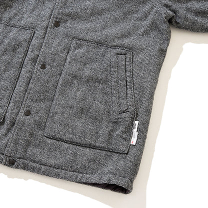 UNFRM OUTDOOR STANDARD BRITISH VINTAGE TWEED SPORTS COAT ユニフォームアウトドアスタンダード ブリティッシュ ヴィンテージ ツイード スポーツ コート AW-4157【メンズ アウター ツイードコート 保温性 25FW】