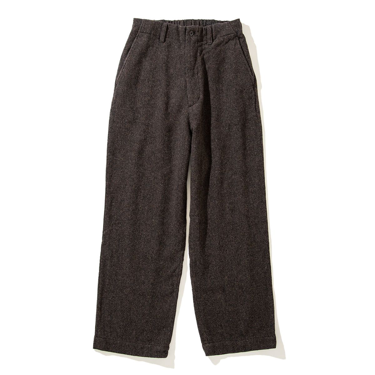 UNFRM OUTDOOR STANDARD BRITISH VINTAGE TWEED WIDE PANTS ユニフォームアウトドアスタンダード ブリティッシュ ヴィンテージ ツイード ワイド パンツ AW-4559【メンズ ワイドパンツ ツイード リラックスフィット クラシックスタイル 25FW】