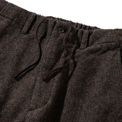 UNFRM OUTDOOR STANDARD BRITISH VINTAGE TWEED WIDE PANTS ユニフォームアウトドアスタンダード ブリティッシュ ヴィンテージ ツイード ワイド パンツ AW-4559【メンズ ワイドパンツ ツイード リラックスフィット クラシックスタイル 25FW】