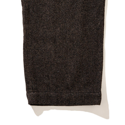 UNFRM OUTDOOR STANDARD BRITISH VINTAGE TWEED WIDE PANTS ユニフォームアウトドアスタンダード ブリティッシュ ヴィンテージ ツイード ワイド パンツ AW-4559【メンズ ワイドパンツ ツイード リラックスフィット クラシックスタイル 25FW】