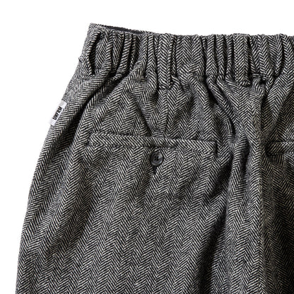 UNFRM OUTDOOR STANDARD BRITISH VINTAGE TWEED WIDE PANTS ユニフォームアウトドアスタンダード ブリティッシュ ヴィンテージ ツイード ワイド パンツ AW-4559【メンズ ワイドパンツ ツイード リラックスフィット クラシックスタイル 25FW】