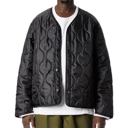 Sandinista Quilted Liner Jacket サンディニスタ キルテッド ライナー ジャケット 60425WA01-OW【メンズ アウター キルティング ジャケット ミリタリー 中綿 軽量 25FW】