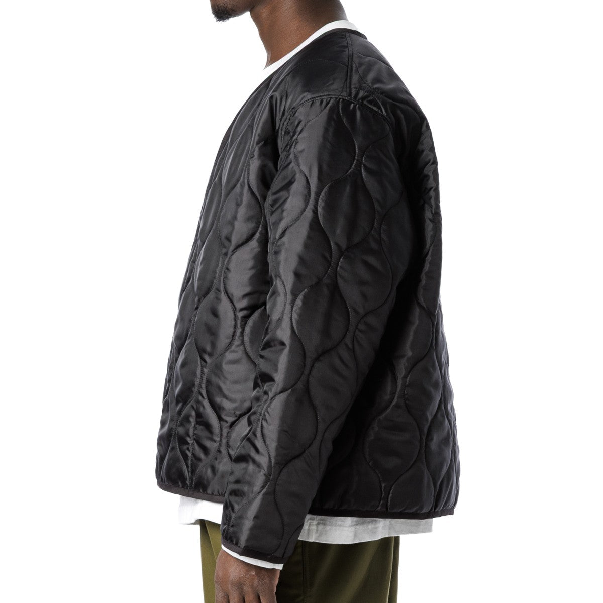Sandinista Quilted Liner Jacket サンディニスタ キルテッド ライナー ジャケット 60425WA01-OW【メンズ アウター キルティング ジャケット ミリタリー 中綿 軽量 25FW】