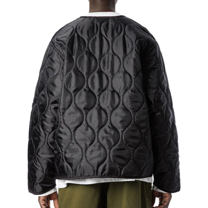 Sandinista Quilted Liner Jacket サンディニスタ キルテッド ライナー ジャケット 60425WA01-OW【メンズ アウター キルティング ジャケット ミリタリー 中綿 軽量 25FW】