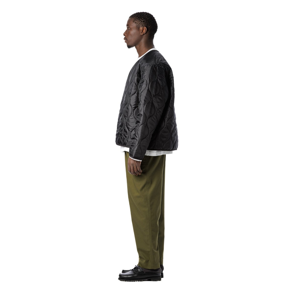 Sandinista Quilted Liner Jacket サンディニスタ キルテッド ライナー ジャケット 60425WA01-OW【メンズ アウター キルティング ジャケット ミリタリー 中綿 軽量 25FW】