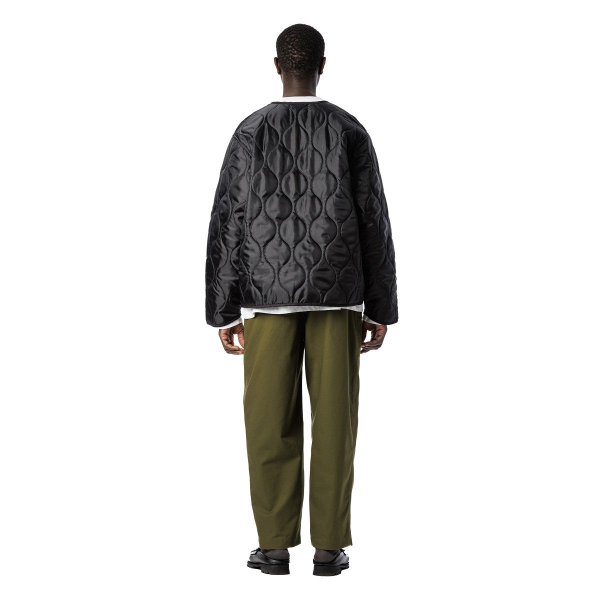 Sandinista Quilted Liner Jacket サンディニスタ キルテッド ライナー ジャケット 60425WA01-OW【メンズ アウター キルティング ジャケット ミリタリー 中綿 軽量 25FW】