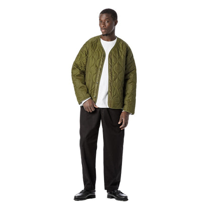 Sandinista Quilted Liner Jacket サンディニスタ キルテッド ライナー ジャケット 60425WA01-OW【メンズ アウター キルティング ジャケット ミリタリー 中綿 軽量 25FW】