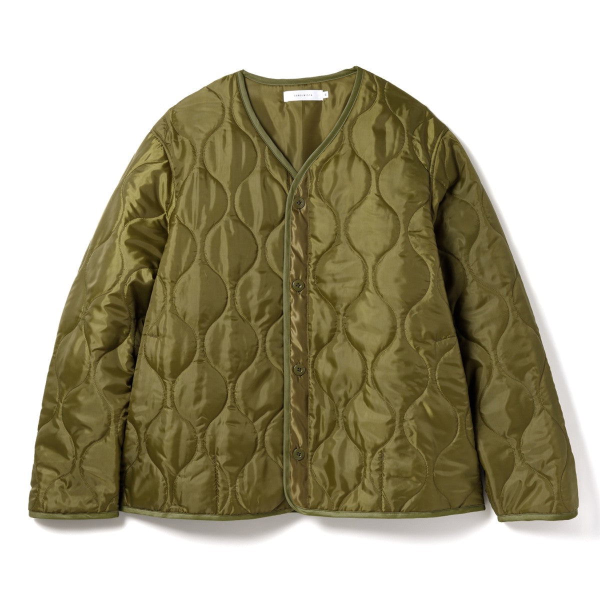 Sandinista Quilted Liner Jacket サンディニスタ キルテッド ライナー ジャケット 60425WA01-OW【メンズ アウター キルティング ジャケット ミリタリー 中綿 軽量 25FW】