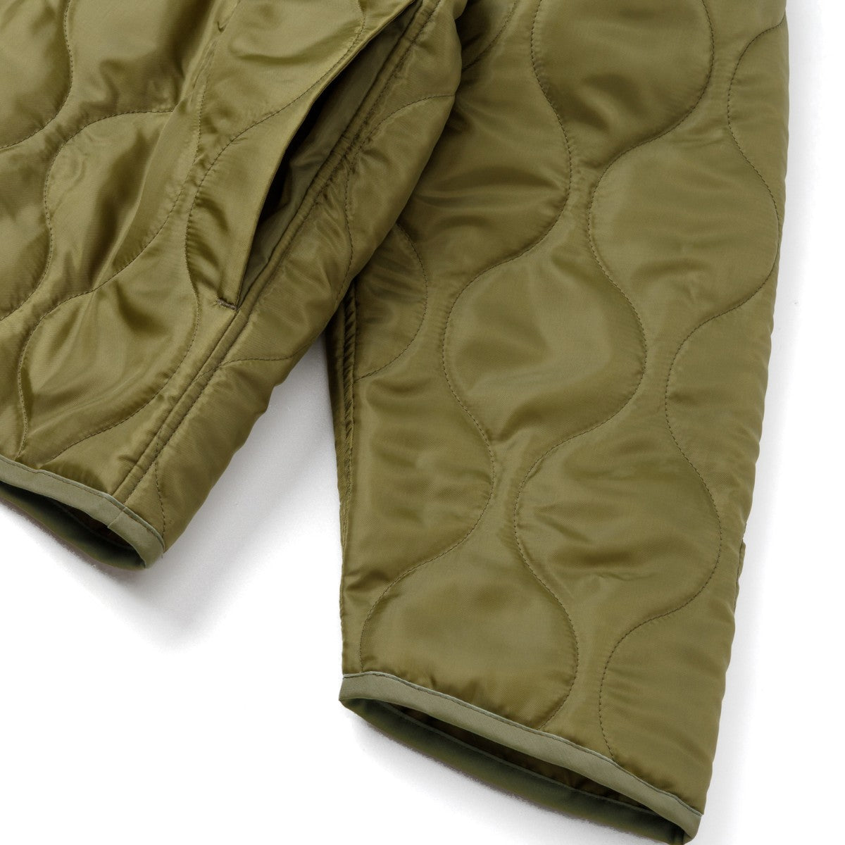 Sandinista Quilted Liner Jacket サンディニスタ キルテッド ライナー ジャケット 60425WA01-OW【メンズ アウター キルティング ジャケット ミリタリー 中綿 軽量 25FW】