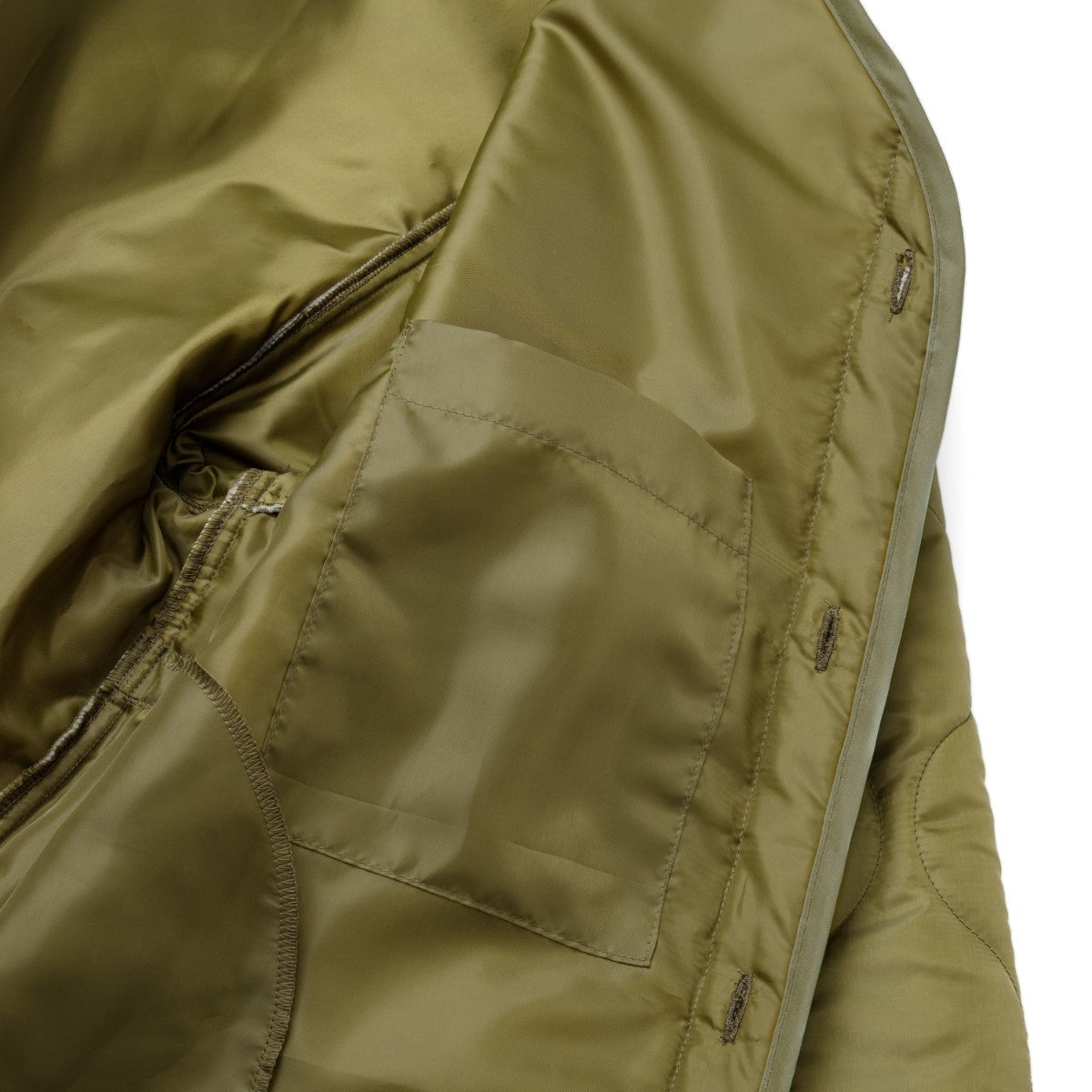 Sandinista Quilted Liner Jacket サンディニスタ キルテッド ライナー ジャケット 60425WA01-OW【メンズ アウター キルティング ジャケット ミリタリー 中綿 軽量 25FW】