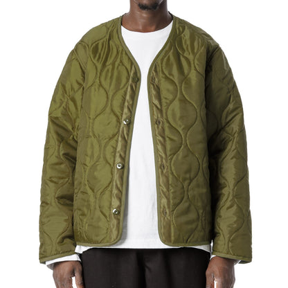 Sandinista Quilted Liner Jacket サンディニスタ キルテッド ライナー ジャケット 60425WA01-OW【メンズ アウター キルティング ジャケット ミリタリー 中綿 軽量 25FW】