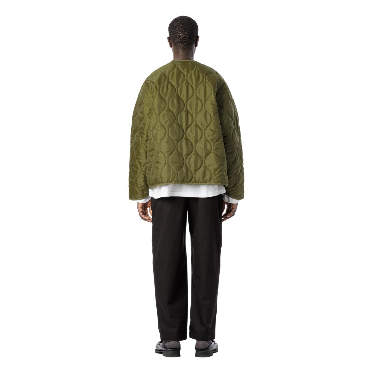 Sandinista Quilted Liner Jacket サンディニスタ キルテッド ライナー ジャケット 60425WA01-OW【メンズ アウター キルティング ジャケット ミリタリー 中綿 軽量 25FW】