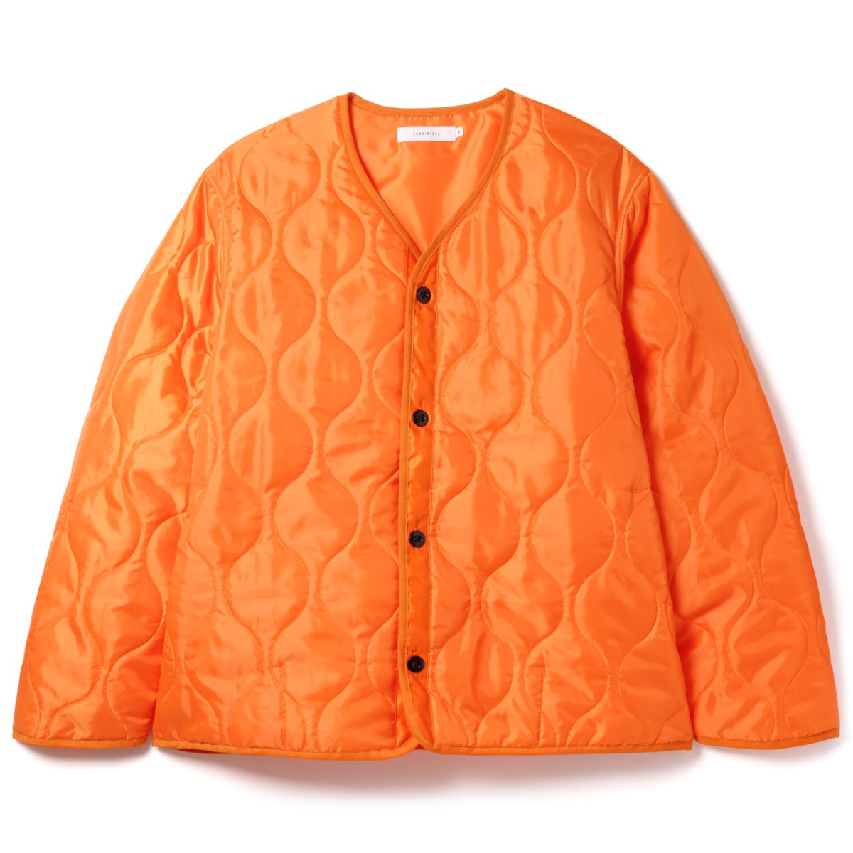 Sandinista Quilted Liner Jacket サンディニスタ キルテッド ライナー ジャケット 60425WA01-OW【メンズ アウター キルティング ジャケット ミリタリー 中綿 軽量 25FW】