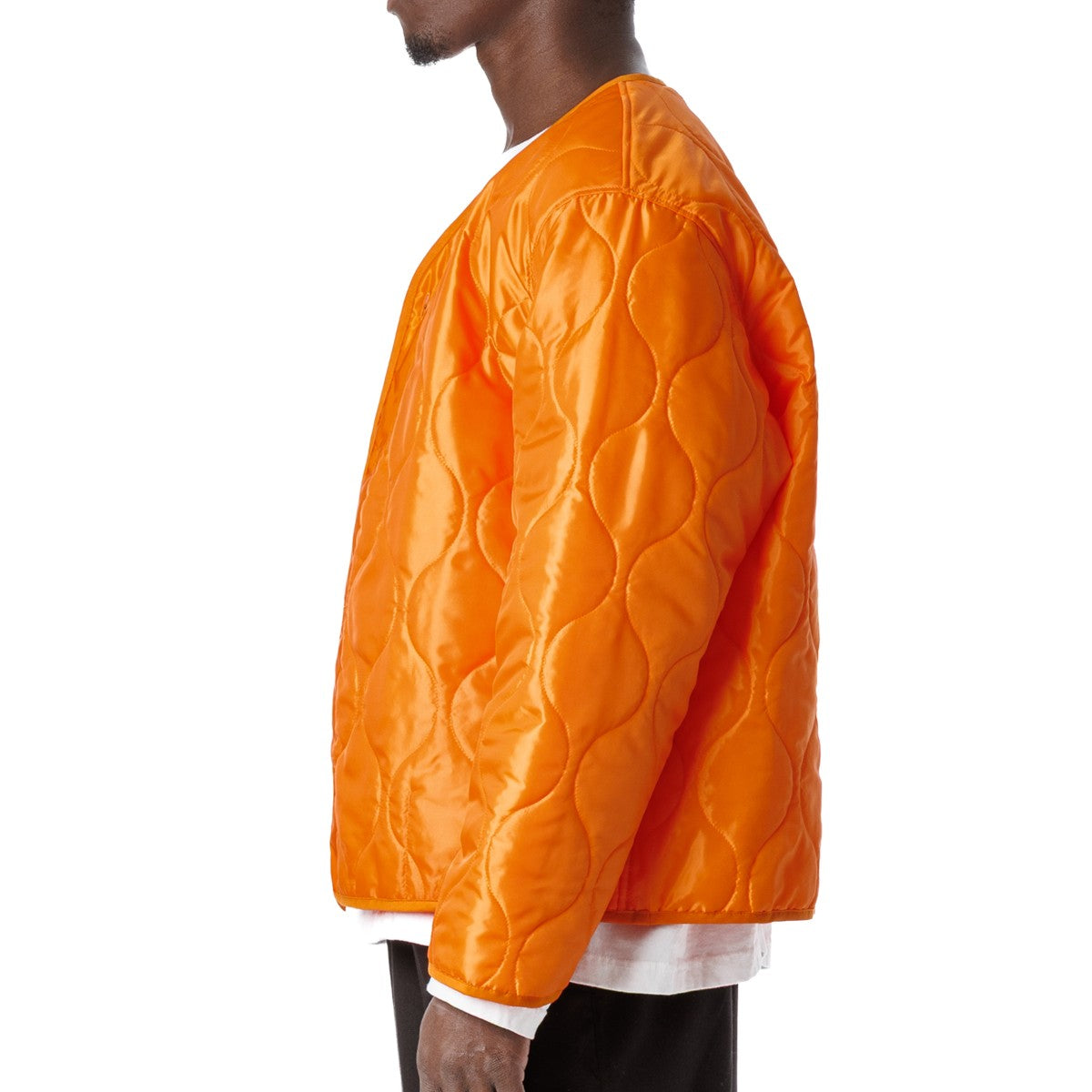 Sandinista Quilted Liner Jacket サンディニスタ キルテッド ライナー ジャケット 60425WA01-OW【メンズ アウター キルティング ジャケット ミリタリー 中綿 軽量 25FW】