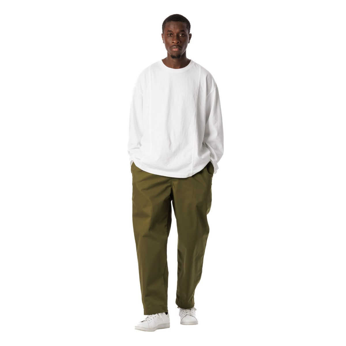 Sandinista T/C Military Tuck Pants サンディニスタ T/C ミリタリー タック パンツ 60425WA02-BT【メンズ ミリタリー パンツ  撥水 ゆったりシルエット 25FW】