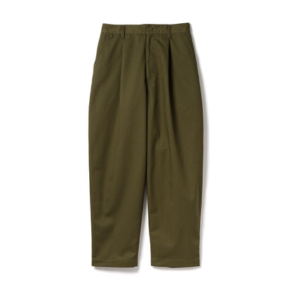 Sandinista T/C Military Tuck Pants サンディニスタ T/C ミリタリー タック パンツ 60425WA02-BT【メンズ ミリタリー パンツ  撥水 ゆったりシルエット 25FW】