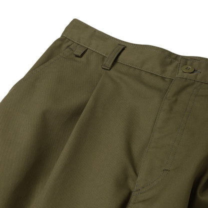 Sandinista T/C Military Tuck Pants サンディニスタ T/C ミリタリー タック パンツ 60425WA02-BT【メンズ ミリタリー パンツ  撥水 ゆったりシルエット 25FW】