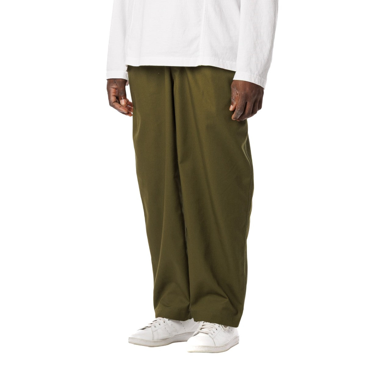 Sandinista T/C Military Tuck Pants サンディニスタ T/C ミリタリー タック パンツ 60425WA02-BT【メンズ ミリタリー パンツ  撥水 ゆったりシルエット 25FW】