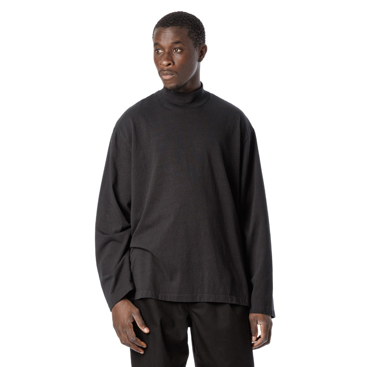 Sandinista American Cotton Turtleneck L-S Tee サンディニスタ アメリカンコットン タートルネック ロングスリーブ Tシャツ 60425WA02-TP【メンズ 長袖Tシャツ カットソー アメリカコットン タートルネック トップス 25FW】