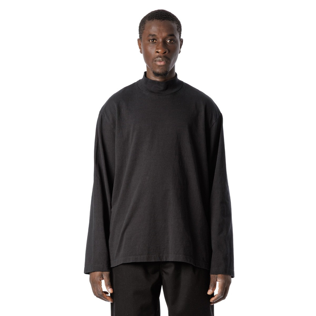 Sandinista American Cotton Turtleneck L-S Tee サンディニスタ アメリカンコットン タートルネック ロングスリーブ Tシャツ 60425WA02-TP【メンズ 長袖Tシャツ カットソー アメリカコットン タートルネック トップス 25FW】