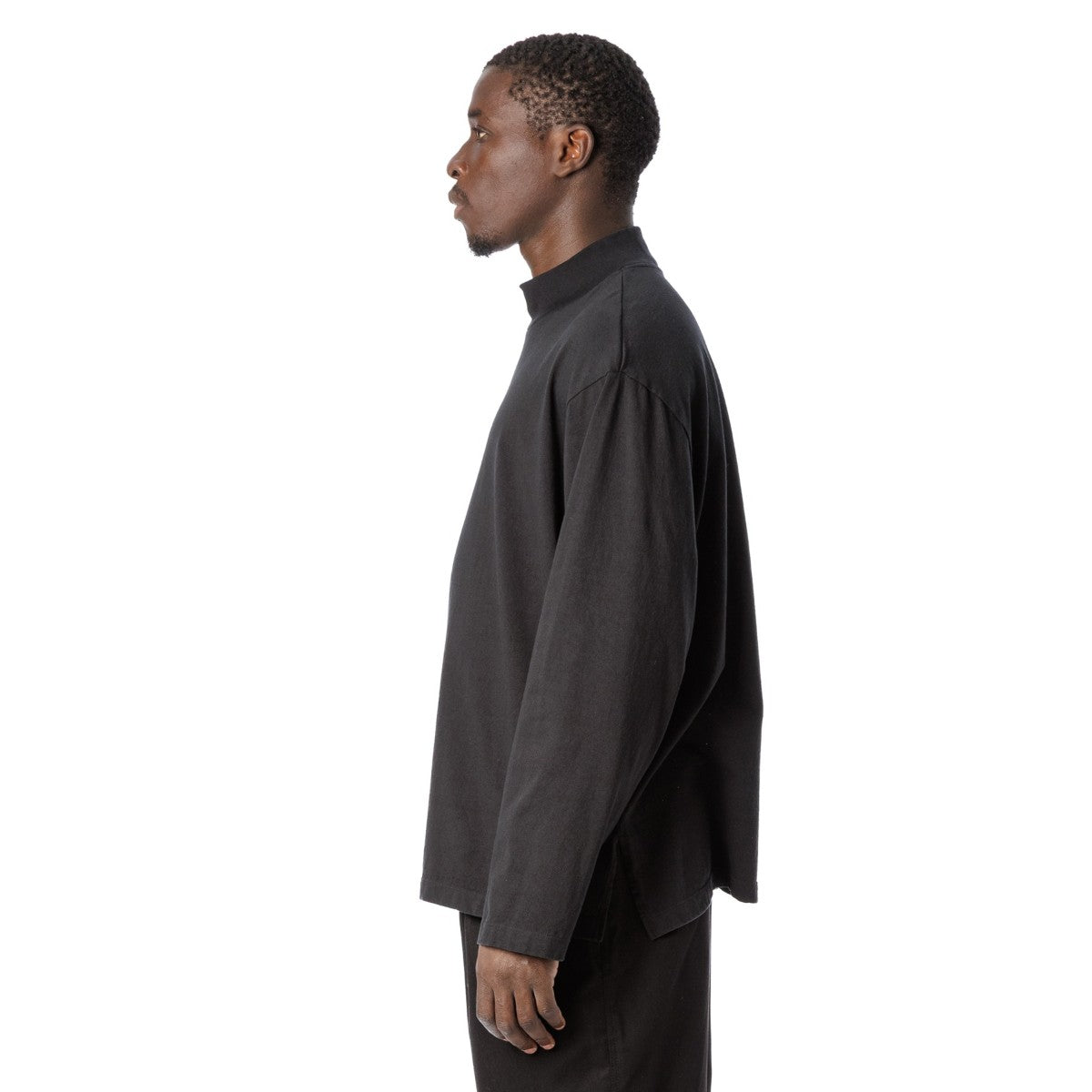 Sandinista American Cotton Turtleneck L-S Tee サンディニスタ アメリカンコットン タートルネック ロングスリーブ Tシャツ 60425WA02-TP【メンズ 長袖Tシャツ カットソー アメリカコットン タートルネック トップス 25FW】