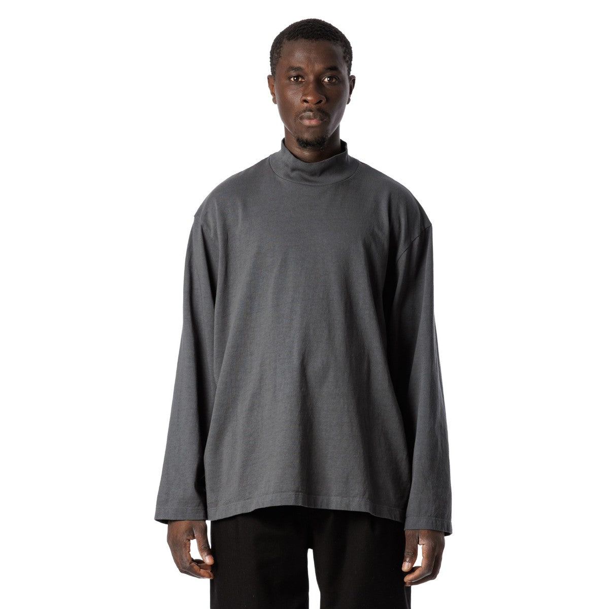 Sandinista American Cotton Turtleneck L-S Tee サンディニスタ アメリカンコットン タートルネック ロングスリーブ Tシャツ 60425WA02-TP【メンズ 長袖Tシャツ カットソー アメリカコットン タートルネック トップス 25FW】
