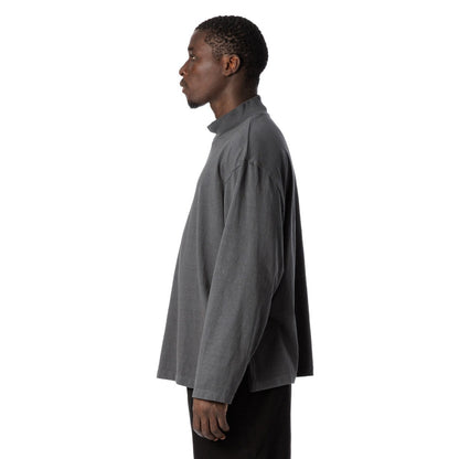 Sandinista American Cotton Turtleneck L-S Tee サンディニスタ アメリカンコットン タートルネック ロングスリーブ Tシャツ 60425WA02-TP【メンズ 長袖Tシャツ カットソー アメリカコットン タートルネック トップス 25FW】