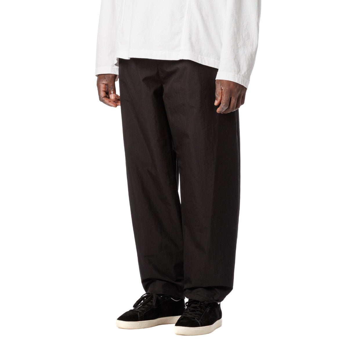 Sandinista C/N Lined Easy Pants サンディニスタ C/N ラインド イージー パンツ 60425WA03-BT【メンズ イージーパンツ コットンナイロン 撥水 メッシュ テーパード 25FW】