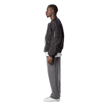 Sandinista MA-1 - Overdyed サンディニスタ MA-1 - オーバーダイ 60425WA03-OW【メンズ MA-1 ジャケット 製品染め ワイドシルエット シンサレート 防寒 アウター 25FW】