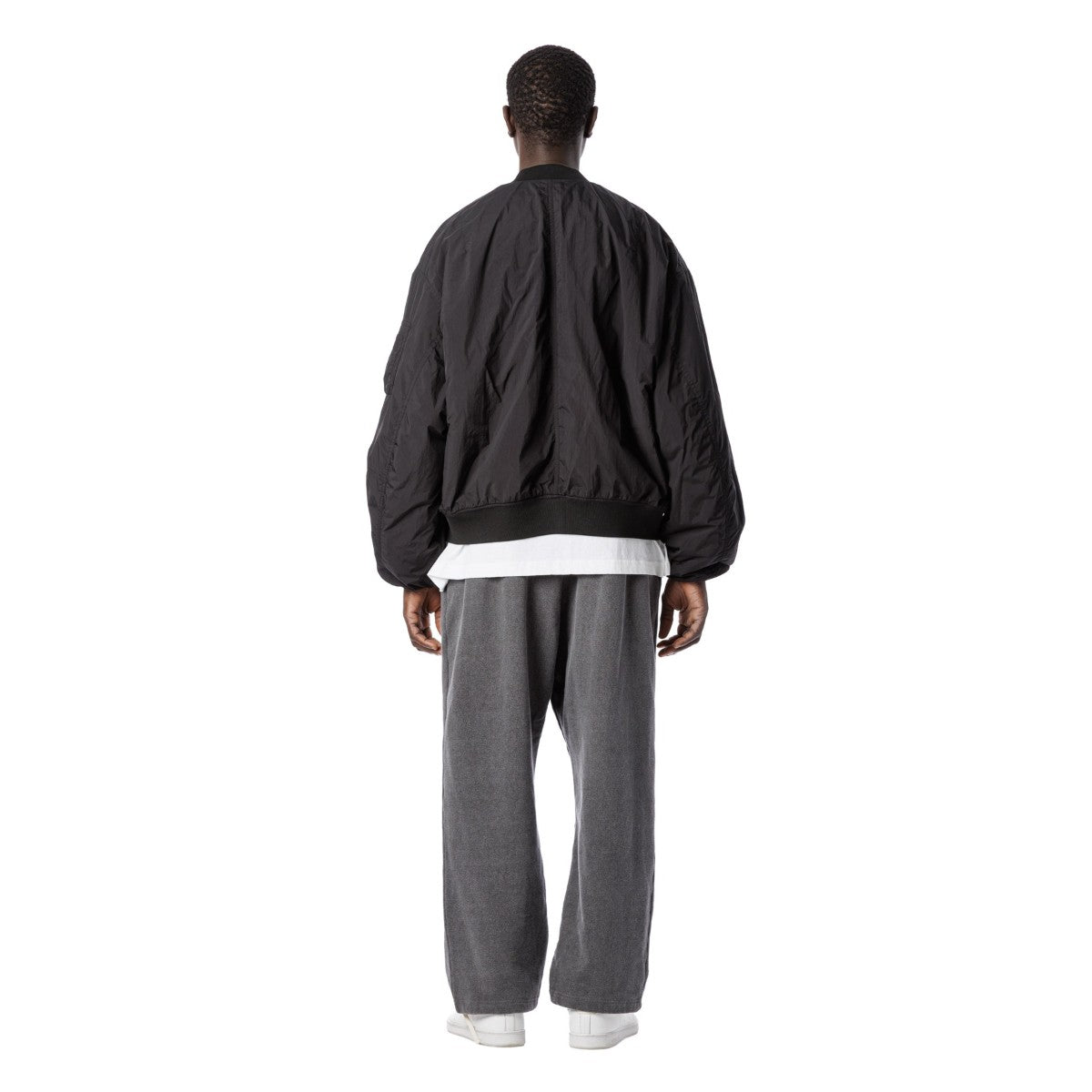 Sandinista MA-1 - Overdyed サンディニスタ MA-1 - オーバーダイ 60425WA03-OW【メンズ MA-1 ジャケット 製品染め ワイドシルエット シンサレート 防寒 アウター 25FW】