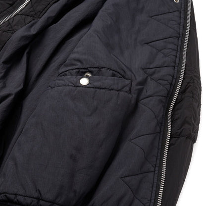 Sandinista MA-1 - Overdyed サンディニスタ MA-1 - オーバーダイ 60425WA03-OW【メンズ MA-1 ジャケット 製品染め ワイドシルエット シンサレート 防寒 アウター 25FW】