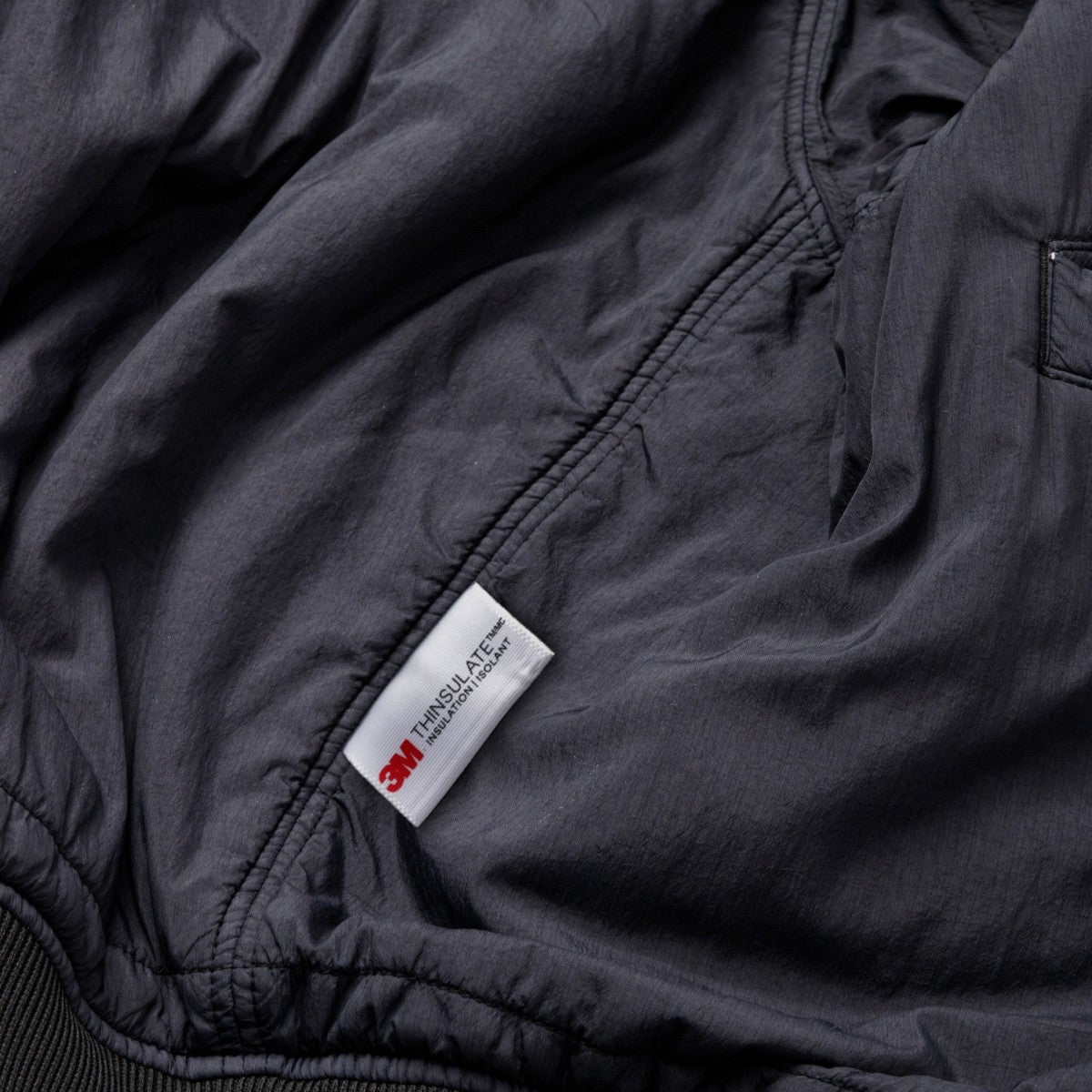 Sandinista MA-1 - Overdyed サンディニスタ MA-1 - オーバーダイ 60425WA03-OW【メンズ MA-1 ジャケット 製品染め ワイドシルエット シンサレート 防寒 アウター 25FW】