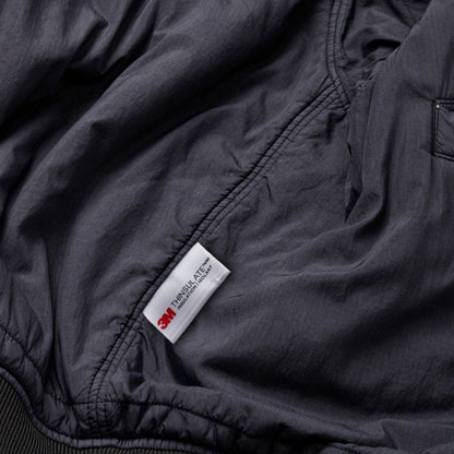 Sandinista MA-1 - Overdyed サンディニスタ MA-1 - オーバーダイ 60425WA03-OW【メンズ MA-1 ジャケット 製品染め ワイドシルエット シンサレート 防寒 アウター 25FW】